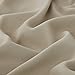 Deconovo Blackout Curtain Panel – Solid Grommet Top, Thermal Insulated & Energy‑Saving, Machine‑Washable Room Darkening Window Treatment for Bedroom & Living Room, 1 Panel, Beige, 42W x 63L