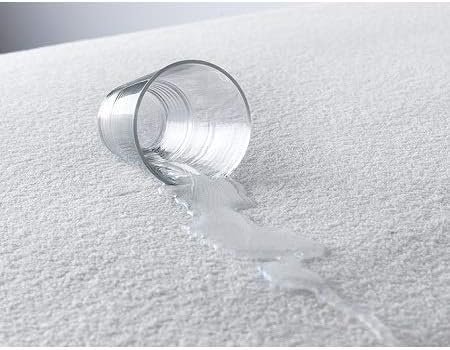 NIYS Luxury Beddings Terry Towel Waterproof Mattress Protector Anti Bacterial Fitted Topper Single Double King Super King Cot Bed Pillowcase