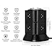 SAFEMORE Power Strip Surge Protector 6 Outlet and 4 USB 4.2A Desktop Charging Station Smart Plug with 6.5 Feet Long Power Extension Cord (Black3)