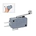 uxcell 10 Pcs G5T16-E1Z200A06 Miniature Micro Limit Switch Long Hinge Roller Lever Arm SPDT Snap Action LOT