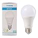 TIWIN LED Light Bulbs 100 watt Equivalent (11W),Soft White (2700K), 1100lm, E26 Base,General Purpose A19 LED Bulbs,UL Listed,One Bulb in Pack