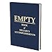 Empty Book of Hillary's Accomplishments - Political Gag Gift - Hillary Clinton Joke