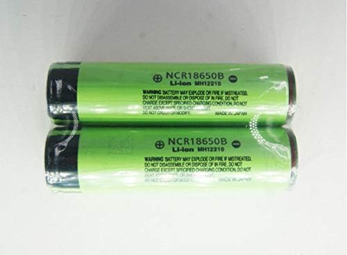 4Pcs Ncr18650B 3400 mAh 3.7V lithium ion battery tip with protection board
