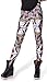 QZUnique Women's Playing Cards Print Shaping Stretch Sexy Tights Leggings,Playing Cards,One Size