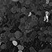 5mm Flat Sequins ~ Opaque Black ~ Loose Paillette Sequins for Embroidery, Applique, Arts, Crafts, br