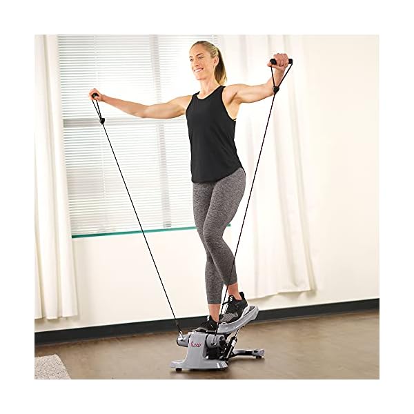 Sunny-Health-Fitness-Unisexs-Versa-Stepper-SF-S0870-Grey-One-Size Sunny Health & Fitness Unisex's Versa Stepper SF-S0870, Grey, One Size