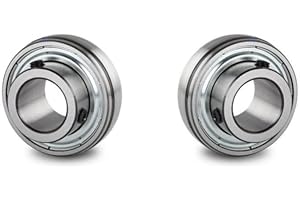 DEEG 1" Insert Ball Bearing with Set Screws SB205-16 ，FHS205-16 ，AS205-100，YA100RRB，Used in Wood Chipper,Snowblower,ATV's