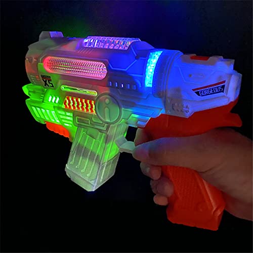 Automatic Submachine Bubble Gun, Bubble Machine with Music and Lights Kids Toy,Leak Proof Bubble Maker for Toddlers Boys Girls Camping Party Backyard Birthday Gifts Kids Indoor Outdoor Summer