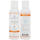 Era Organics Moisturizing Shampoo For Itchy, Dry Scalp, Dry Hair & Anti Dandruff. Soothe, Hydrate & Repair with Argan Oil, Aloe Vera & Manuka Honey! Sulfate-Free Shampoo For Healthier Hair & Scalp 4oz