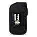 For MOTOROLA Droid Turbo 2 / Droid Maxx 2 Large Oversize Black Rugged Pouch Belt Clip Holster (Fits Best W Hybrid / Otterbox Case On) + Zoomazig Stylus