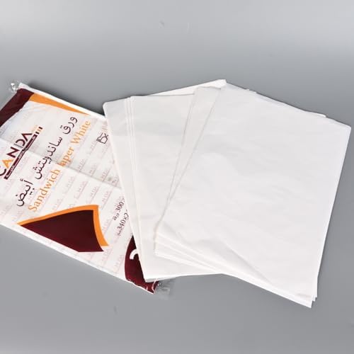 Pure White Sandwich Paper Large Size 240 by 340cm 300 Sheets Sandwich ...
