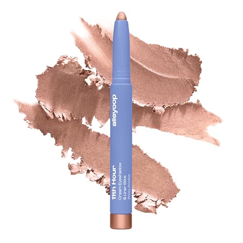 ALLEYOOP 11th Hour Cream Eyeshadow Stick & Liner, Soft Copper... 41qrcHWd4+L