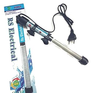 RS Electrical 200 W Automatic on Off Facility Aquarium Glass Heater