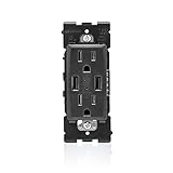 Leviton RUAA1-OB Renu USB Charger/Tamper-Resistant