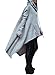 Dokotoo Womens Plus Size High Low Tunic Sweatshirts String Hoodie With Pocket XX-Large Grey