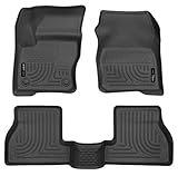 Husky Liners Fits 2012-2015 Ford Focus Weatherbeater Front & 2nd Seat Floor Mats