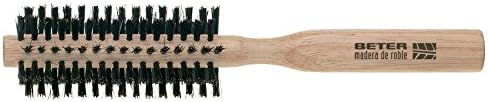 Beter - Round Brush with Natural Bristle - 8 ROWS - 1 Unit, wood, 45mm diámetro