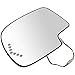 Young Heated Mirror Glass Turn Signal w/o Auto Dimming LH LF for Chevy GMC Cadillac