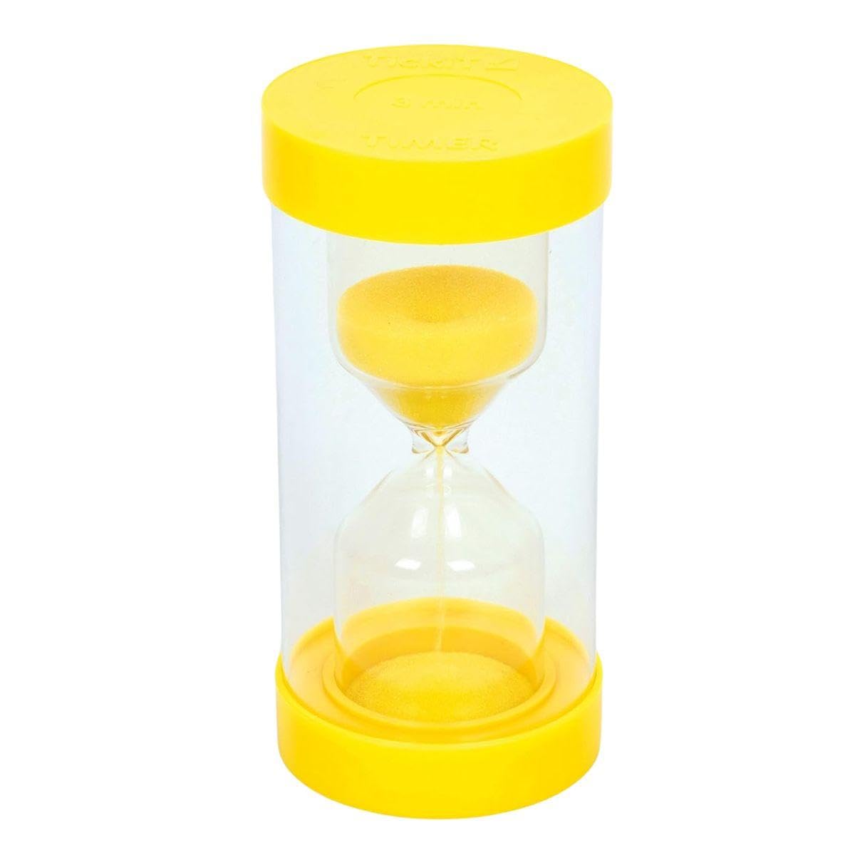 TickiT 92115 ColourBright Sand Timer - 3 Minute in Yellow
