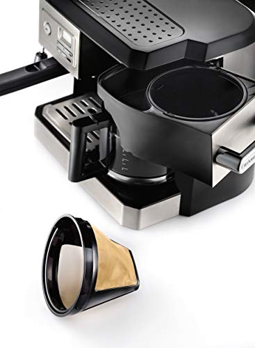 5 DeLonghi+BCO330T+Combination+Espresso+Stainless
