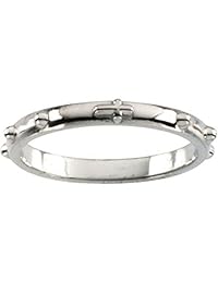 Rosario Anillo en plata de ley   Tamaño 7