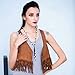 Long Freshwater Cultured Pearls Leather Necklace Costume Beaded Jewelry on Genuine Leather Cord 25.6