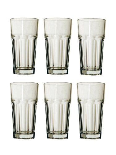 Vikko Hurricane Gläser, 4er Set, 375 Ml – Perfekt Für Pina Colada & Cocktails, Spülmaschinenfest & Langlebig