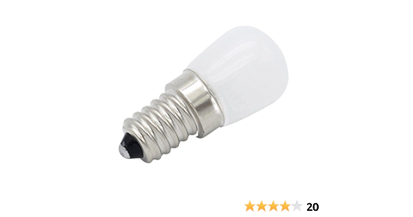 LIJUMN - Bombilla LED para frigorífico (E14, T22, 220 V, para ...