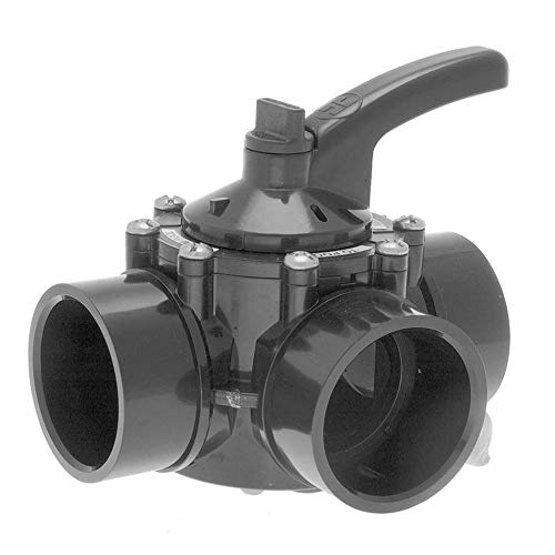 Hayward PSV3S PSV Swimming Pool 3-Way 1.5 x 2 Inch CPVC Water Diverter Valve
