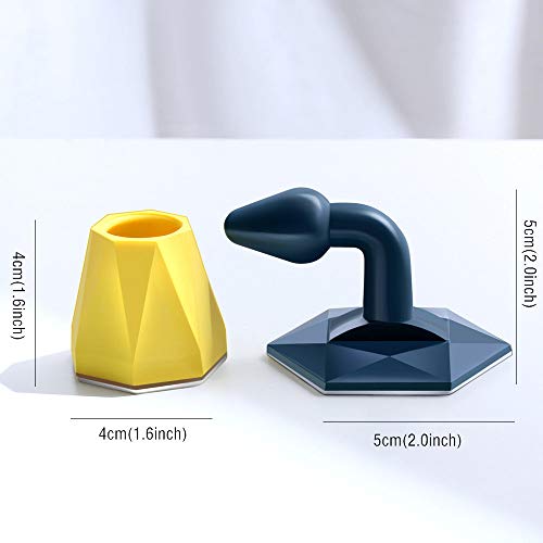Silicone Punch-Free Door Stopper, Door Wedge Stop Bumper, Behind The Door, Bathroom Bedroom Door Anti-Collision