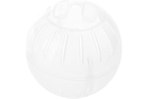 LABRICIYON 1Pc Transparent Small Pets Exercise Ball Dwarf Hamster Mute Running Spinner Play Toy for Junior Hedgehog Gerbil Hamster Exercise Ball,Small Animals Supplies