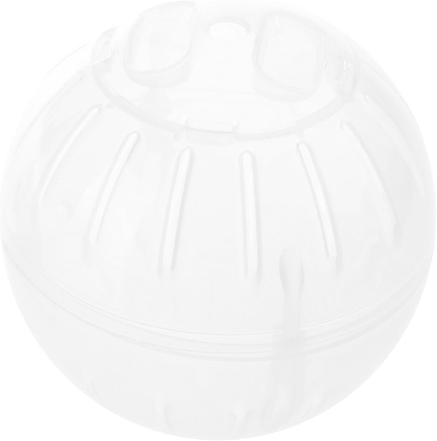 Photo 1 of 1Pc Silent Exercise Ball Plastic Spinner Hamster Running for Sugar Gliders Mice Gerbils Small Animal Exercise Wheels Multiple Colors Hamster Exercise Ball?Animal Health Supplie?White?