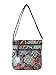 Vera Bradley Triple Zip Hipster Cross-body Bag (Nomadic Floral with Grey Interior)