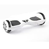 UL2272 Certified Smart Self Balancing Hoverboard Personal Adult Transporter with LED Light- White