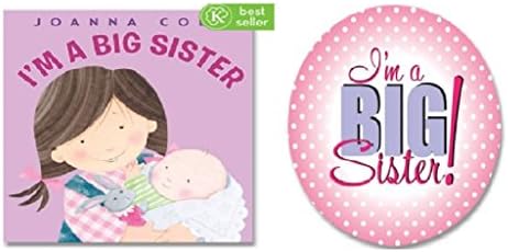 I'm A Big Sister Book and Button
