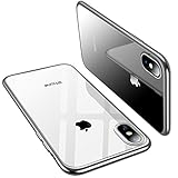 iPhone X Case, TORRAS Ultra Thin Slim Fit Flexible Soft TPU Transparent Crystal Clear Cover Case for Apple iPhone X, Silver