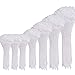 AUSTOR 700 Pieces Zip Ties White Nylon Cable Zip Ties Self Locking Cable Ties in 4/6/ 8/10/ 12 Inches for Home Office Garage and Workshop