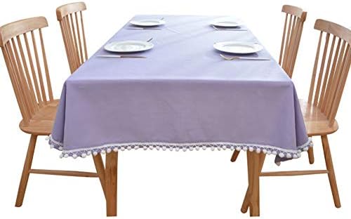 Amazon 桌布 テーブルクロス テーブルマ フリンジ 綿 麻 テーブルクロス パープルテーブルクロス 滑り止め しわ防止 Gaofeng Color Purple Size 90 90cm テーブルクロス オンライン通販