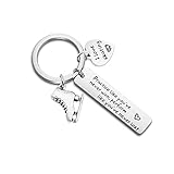Gzrlyf Skating keychain Figure Skating Keychain Ice