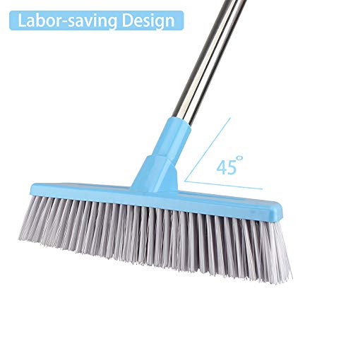 Floor Scrub Brush with Long Handle 52" Deck Brushes for Scrubbing