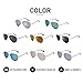 MT.MIT Classic Aviator Polarized Metal Frame Sunglasses 100% UV Protection