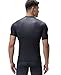 Red Plume Men's Film Super-Hero Skull Logo Sports Shirt Running Party Short Sleeve Tee (L)