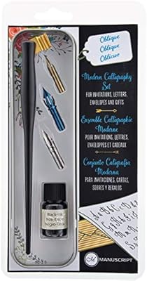 Manuscript Pen Manuscript Oblique Modern Calligraphy Set Multi Amazon Com Au Home