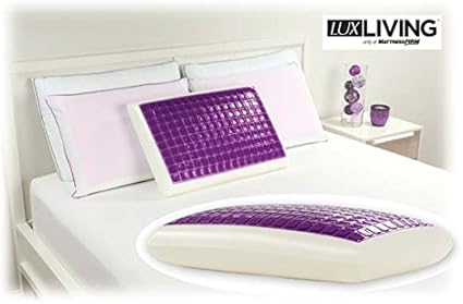 Lux Living Memory Foam Lux Gel Pillow Amazon Ca Home Kitchen
