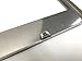 Deepro 1pc Alfa Romeo Stainless Steel Chrome Metal License Plate Frame with Screw Caps