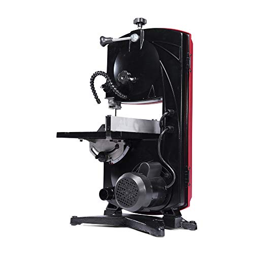 General International BS5105 9" 2.5A Wood Cutting Band Saw, Red, Black & Gray