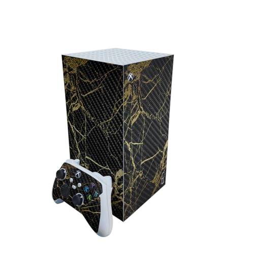 Carbon Fiber Gaming Skin Compatible with Microsoft Xbox Series X Digital Editio…