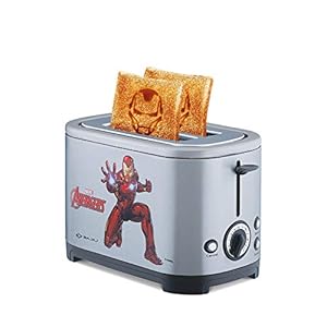 Bajaj Avengers 650W Pop-Up Toaster with Plate (Silver)
