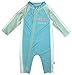 SwimZip Girls' Long-Sleeve UPF 50+ Swimsuit for Baby, Toddler, & Little Girls
