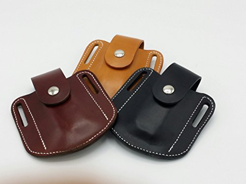 Leatherman Multitool Leather Sheath Case Strap Snap Closure Fits Surge and Super Tool 300-Black